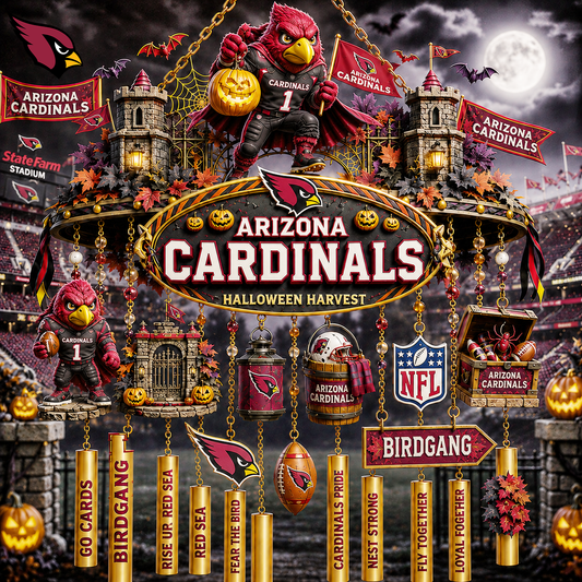 Premium NFL AC Halloween Wind Chime