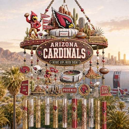 Premium NFL AC Heritage Wind Chime