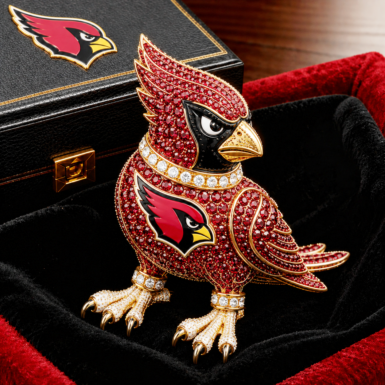 Premium NFL AC Luxury Sculptural Brooch