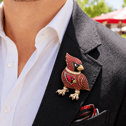 Premium NFL AC Luxury Sculptural Brooch