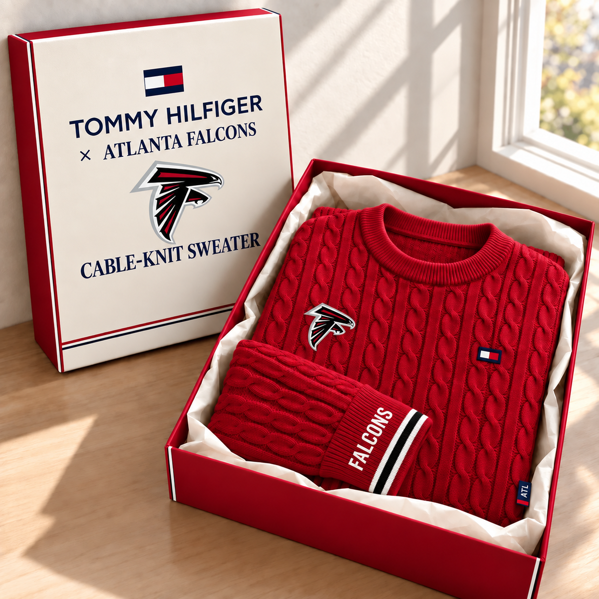 Premium NFL AF Cable Knit Sweater
