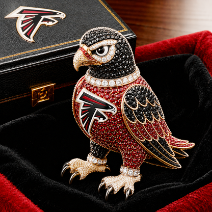 Premium NFL AF Luxury Sculptural Brooch