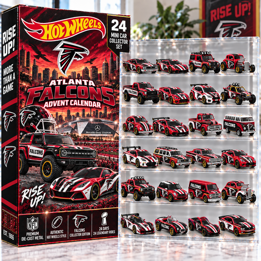 Premium NFL ATL Mini Car Advent Calendar V4