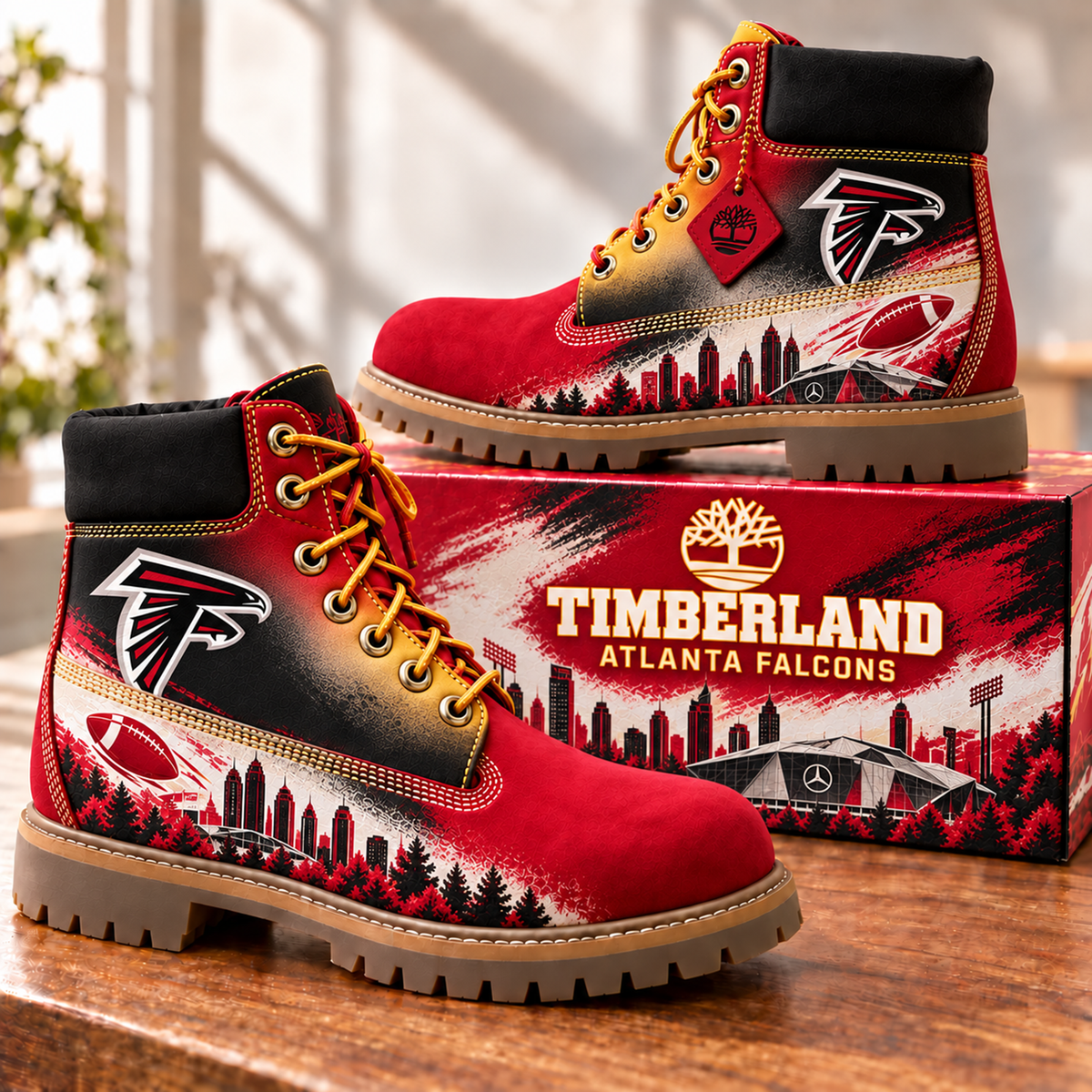 Premium NFL ATL Skyline Collector Boots V2