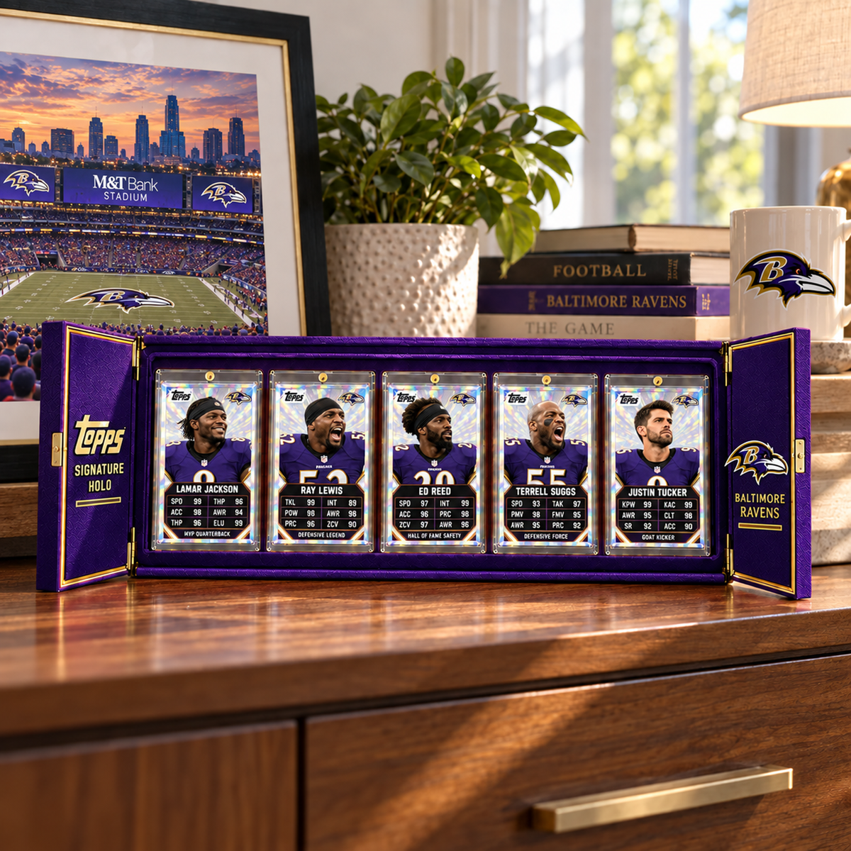 Premium NFL BAL Card Collector‘s Box Set