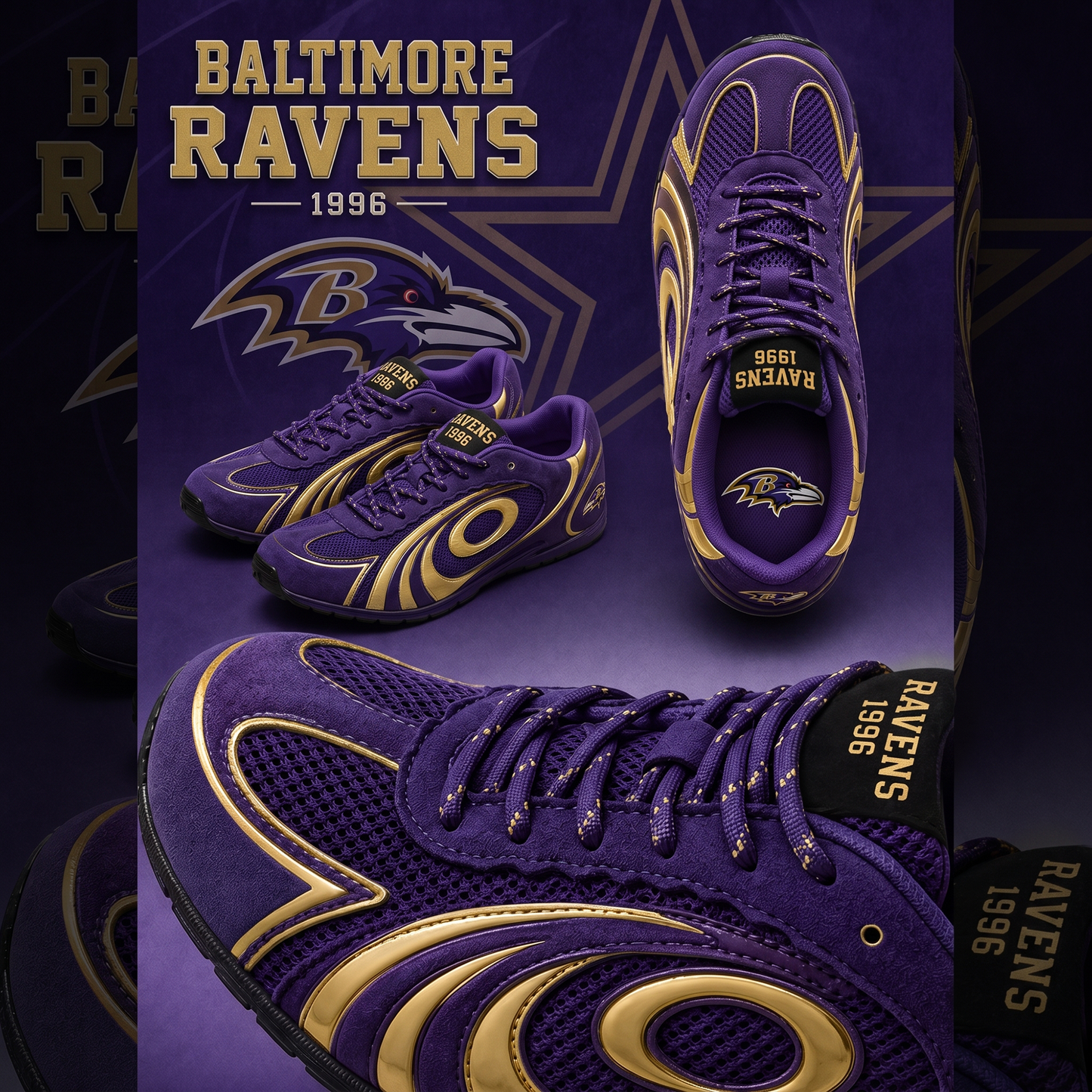 Premium NFL BAL Heritage Tiger Shoes