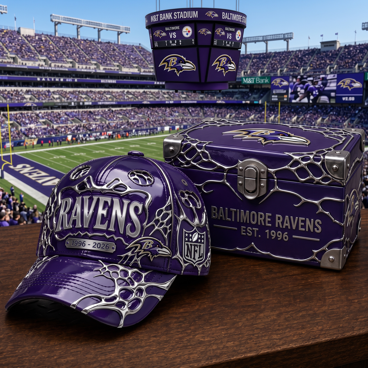 Premium NFL BAL Metallic Legacy Anniversary
