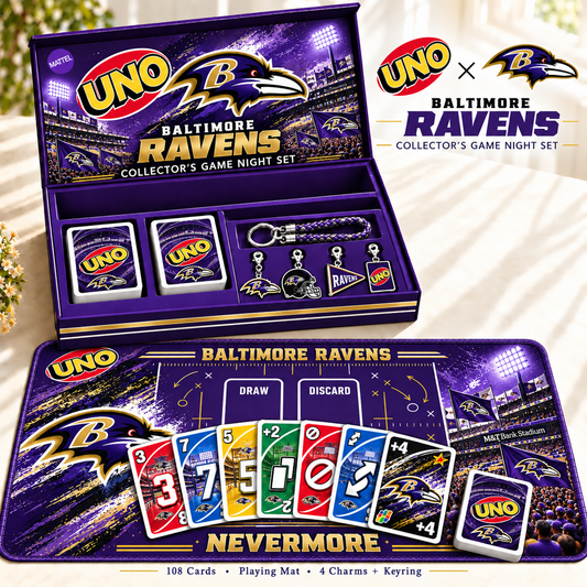 Premium NFL BAL Uno Board Game Set