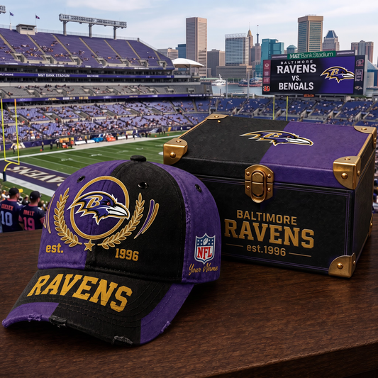 Premium NFL BAL Vintage Heritage Distressed Cap V2