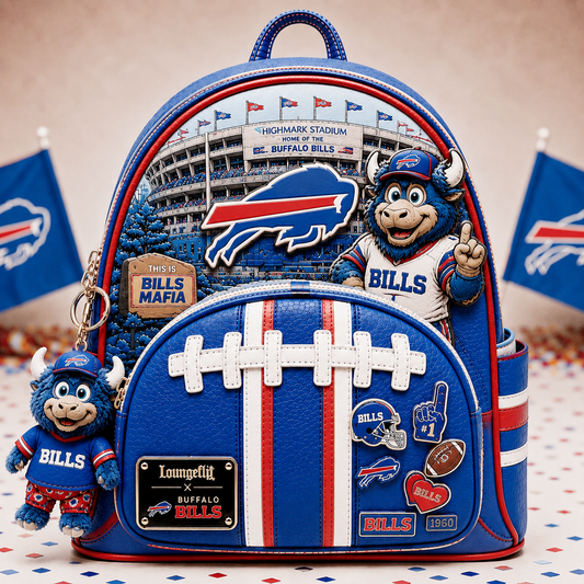 Premium NFL BB Mascot Football Fan Backpack
