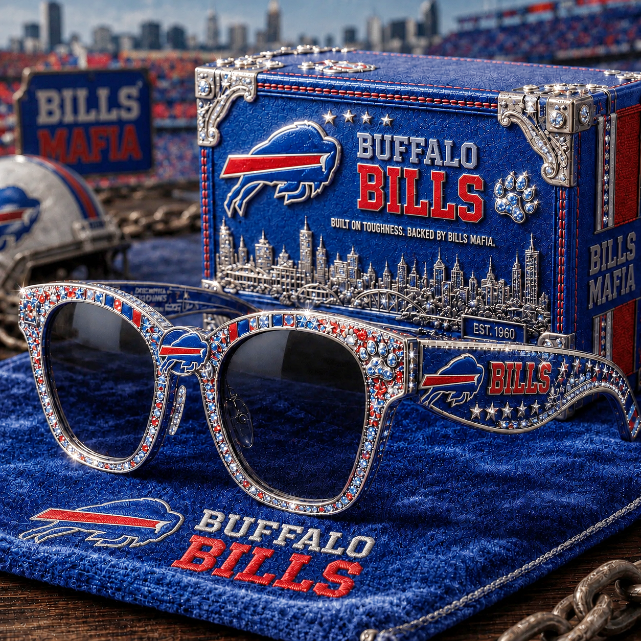 Premium NFL BB Royal Heritage Crystal
