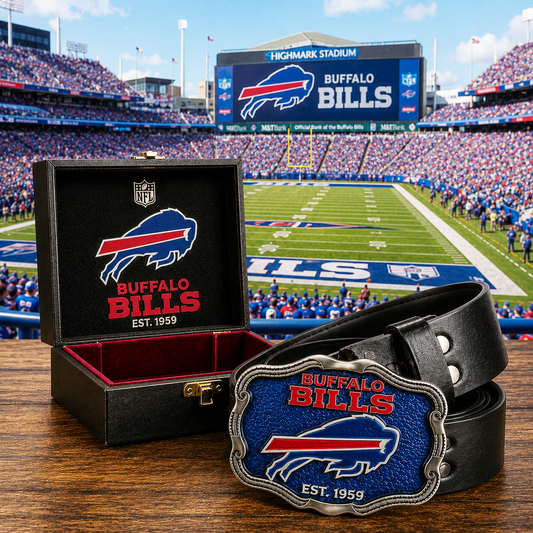 Premium NFL BB Vintage Heritage Leather Belt