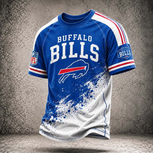 Premium NFL BB Vintage Paint Splatter Performance T-Shirt