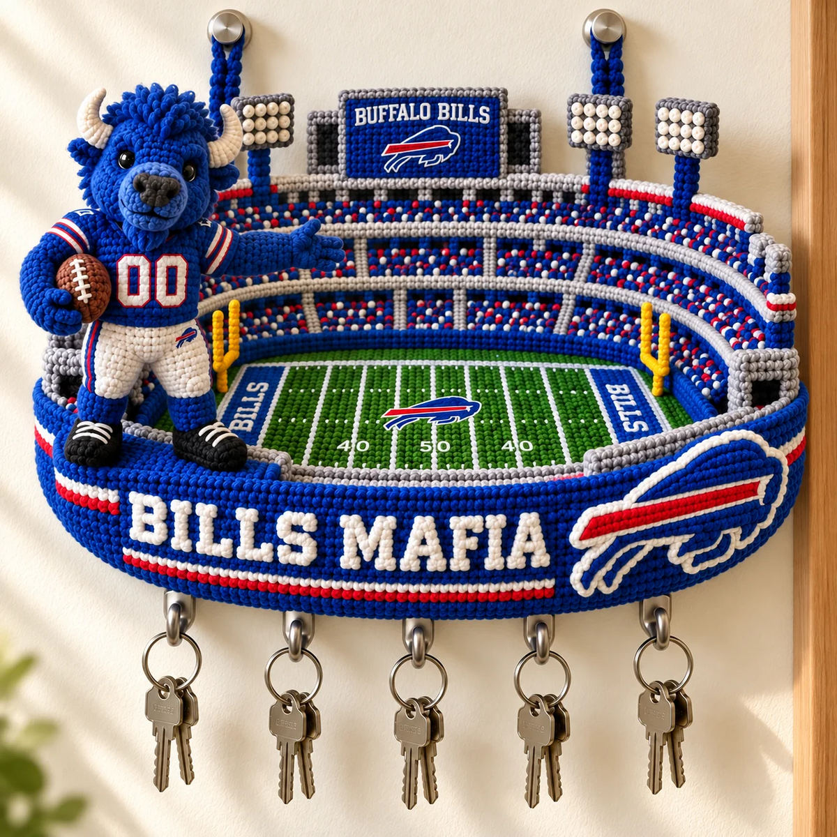 Premium NFL BB Wall Mounted Key Holder