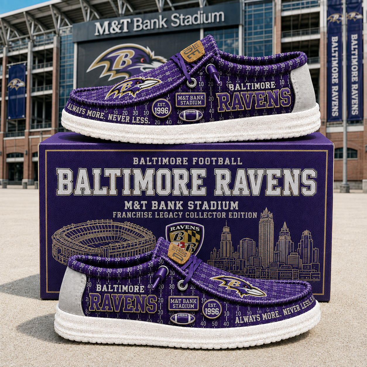 Premium NFL BR Heritage Loafer Shoes