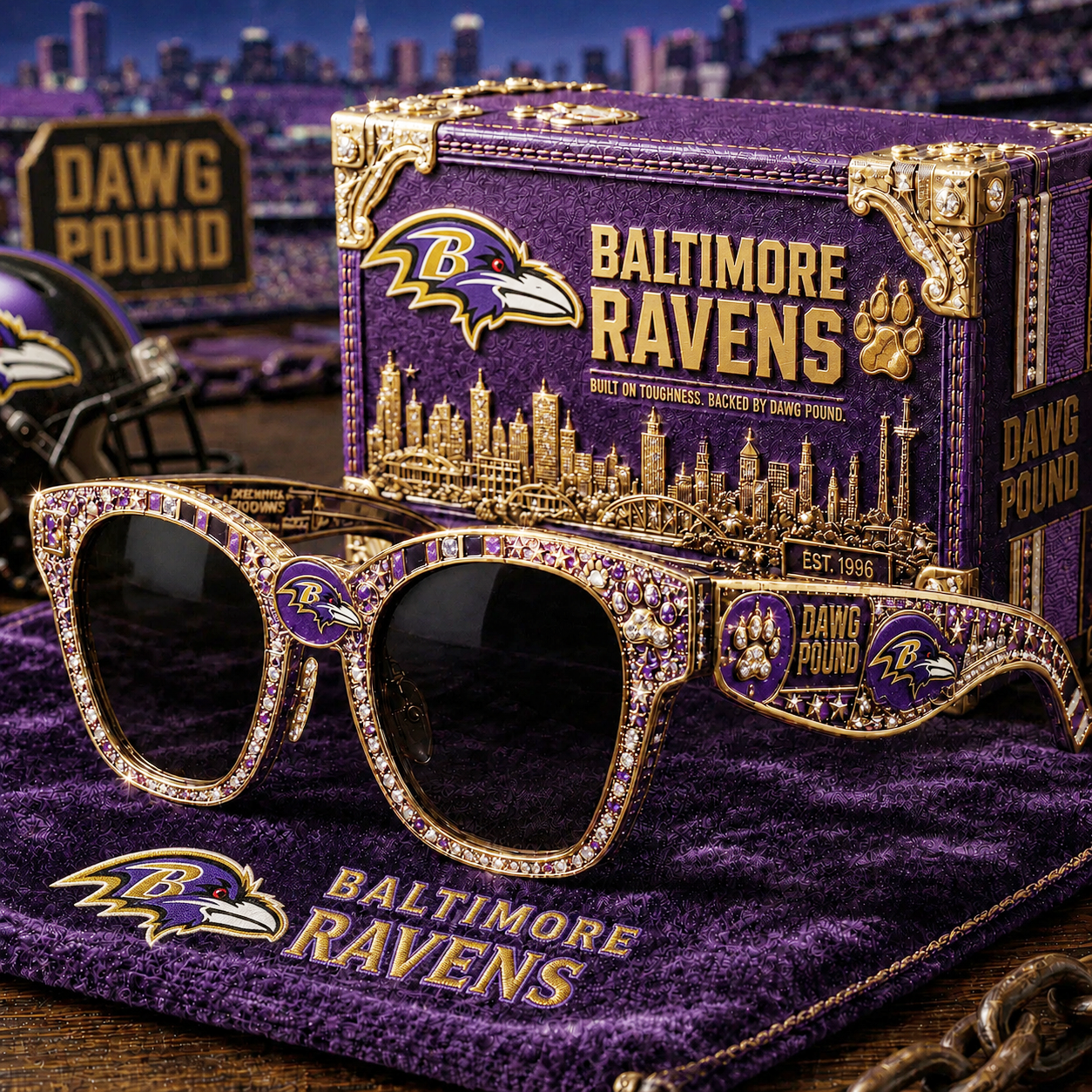 Premium NFL BR Royal Heritage Crystal