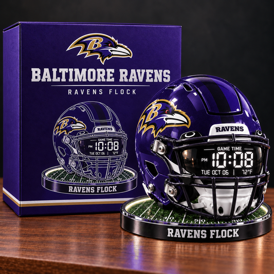 Premium NFL BR Special Digital Clock