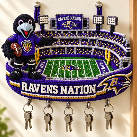 Premium NFL BR Wall Mounted Key Holder