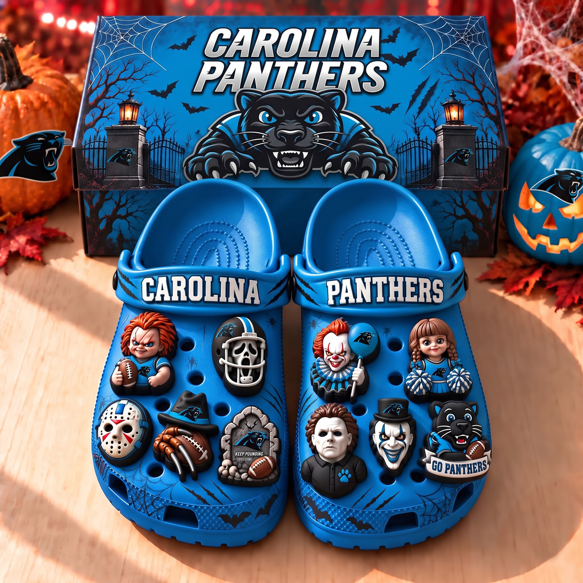 Premium NFL CAR Halloween Clogs