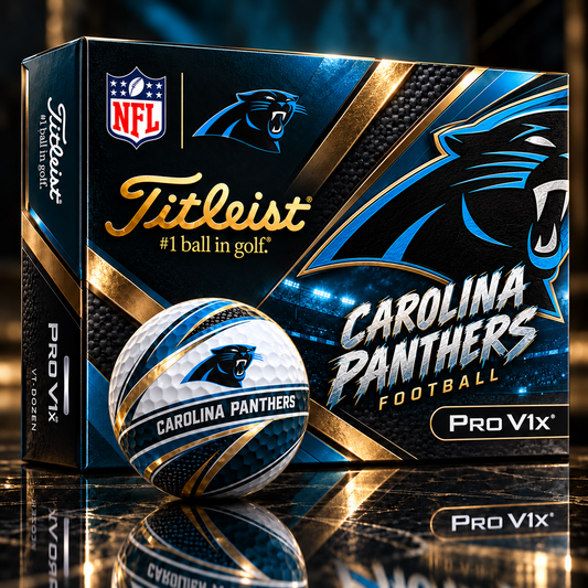 Premium NFL CAR x Titleist Pro V1 Team Spirit Golf Balls Set V2