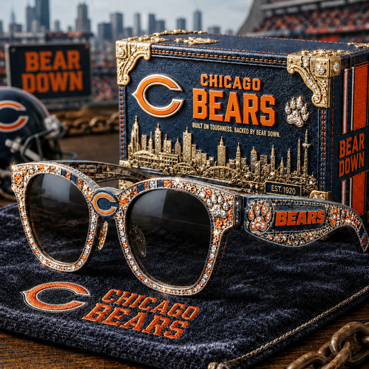 Premium NFL CHI Royal Heritage Crystal