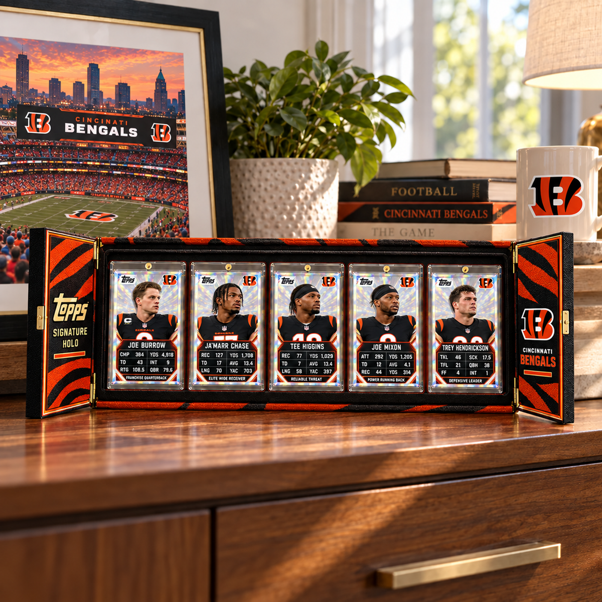 Premium NFL CIN Card Collector‘s Box Set
