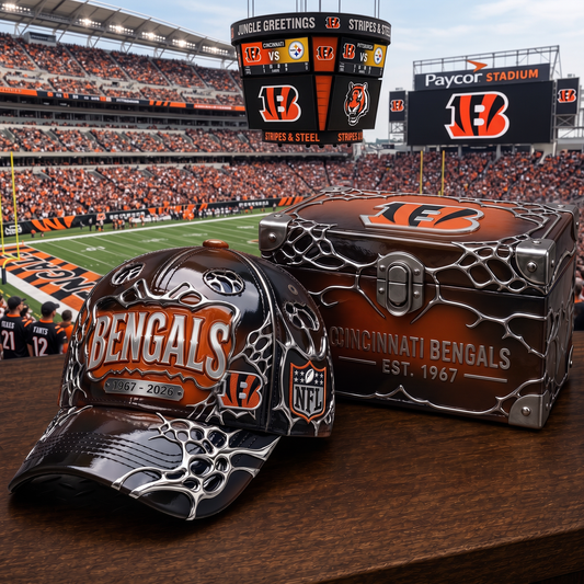 Premium NFL CIN Metallic Legacy Anniversary