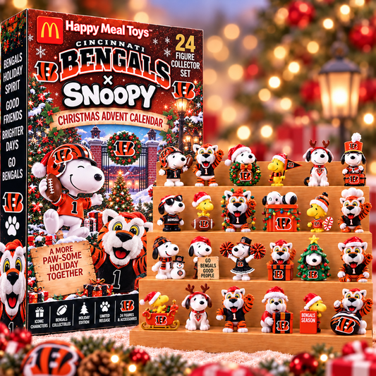 Premium NFL CIN x SNP Christmas Crossover Advent Calendar V10