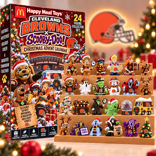 Premium NFL CLE Christmas Crossover Advent Calendar V9