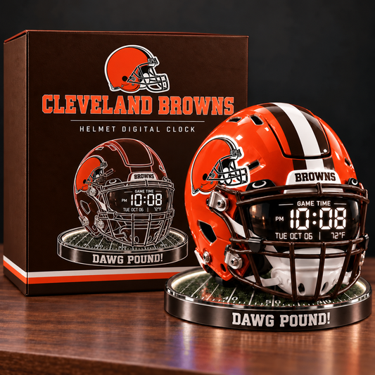 Premium NFL CLE Special Digital Clock