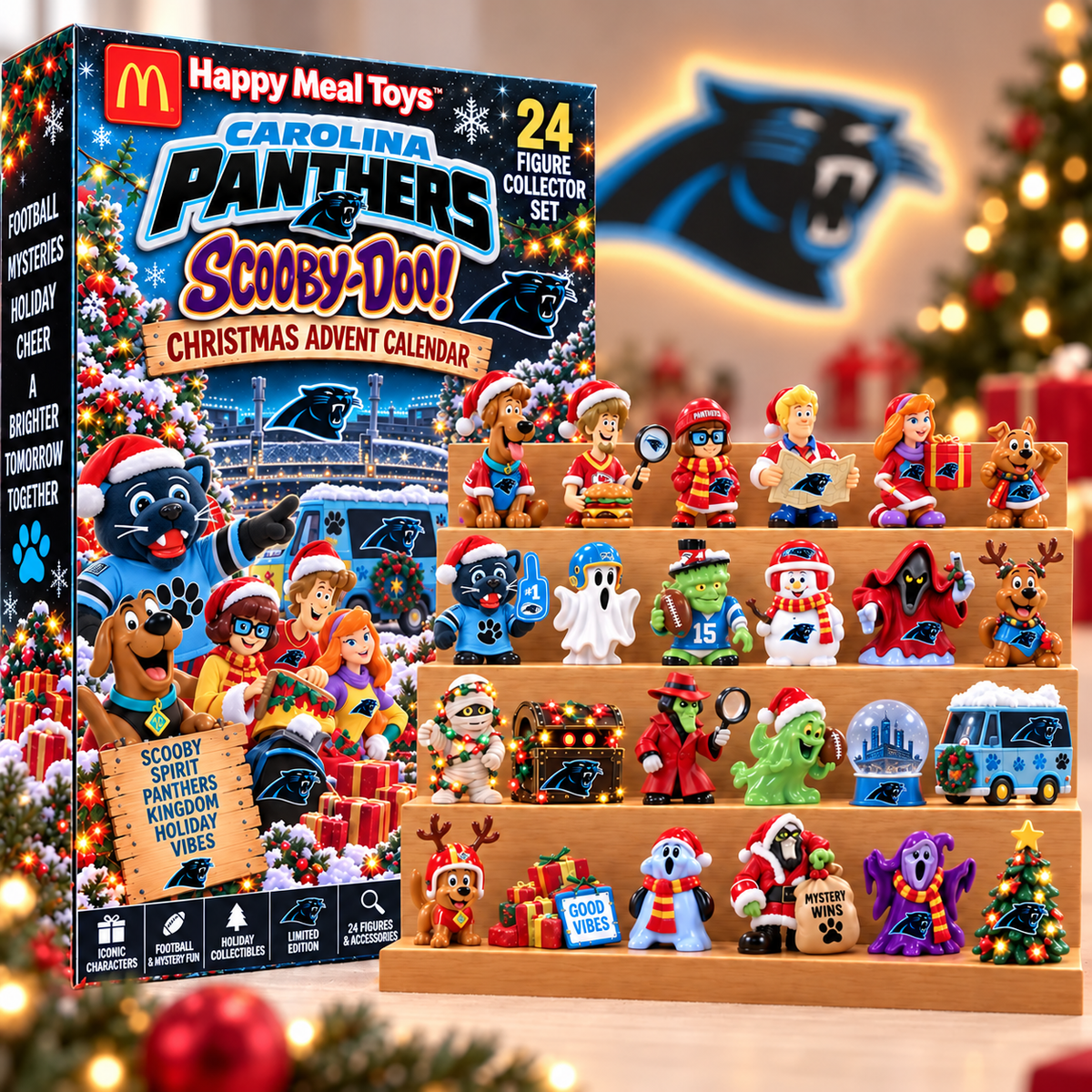 Premium NFL CP Christmas Crossover Advent Calendar V9