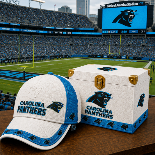 Premium NFL CP Embossed Leather Cap