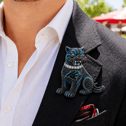 Premium NFL CP Luxury Sculptural Brooch