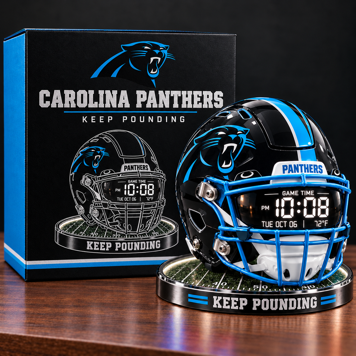 Premium NFL CP Special Digital Clock