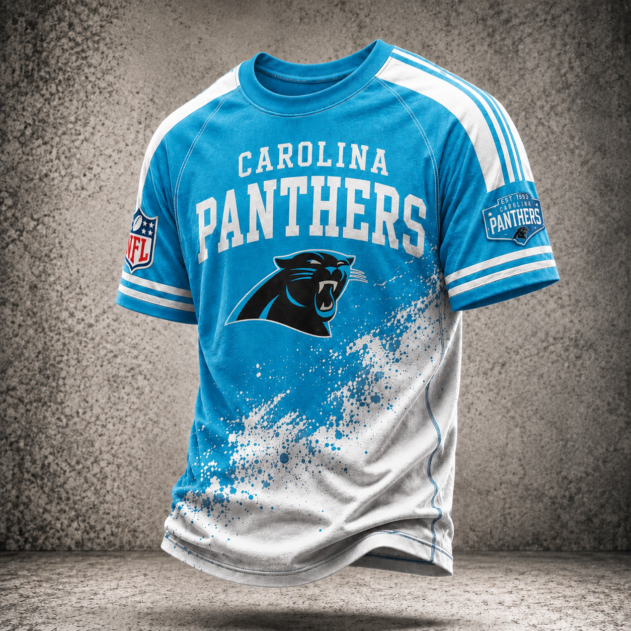 Premium NFL CP Vintage Paint Splatter Performance T-Shirt