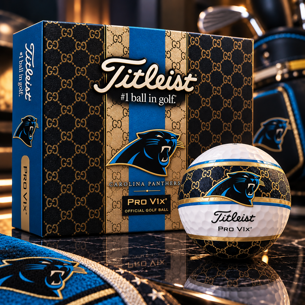 Premium NFL CP x GC x Titleist Pro V1 Golf Ball Set V3