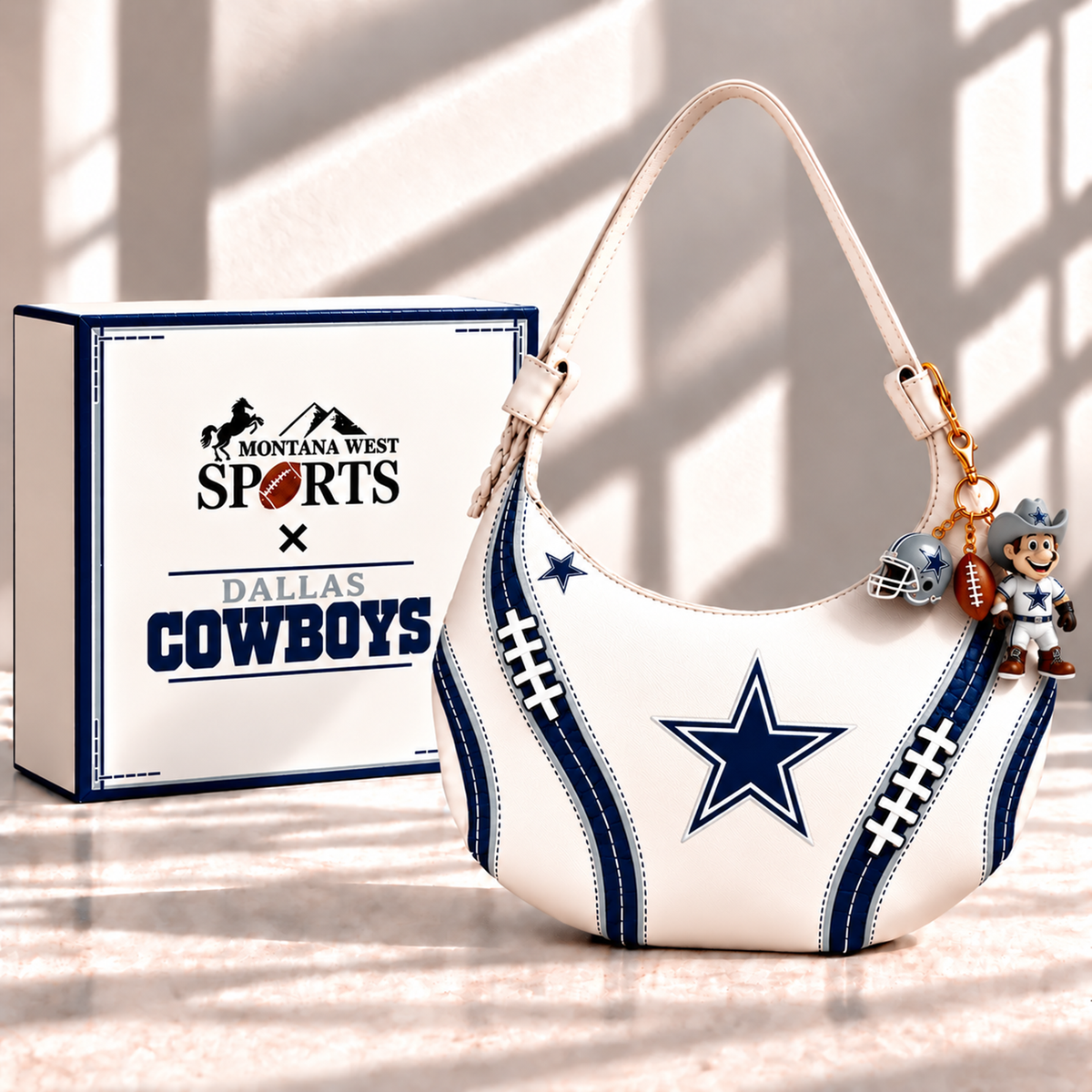 Premium NFL DAL Hobo Bag