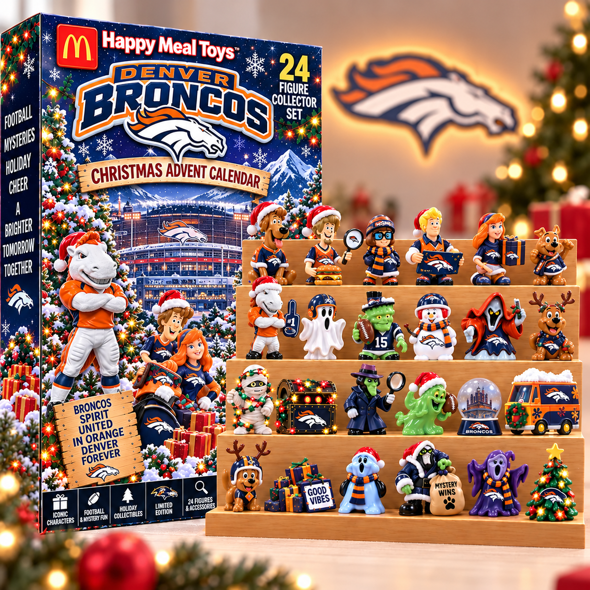 Premium NFL DB Christmas Crossover Advent Calendar V9