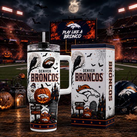 Premium NFL DB Halloween Spirit Insulated Tumbler