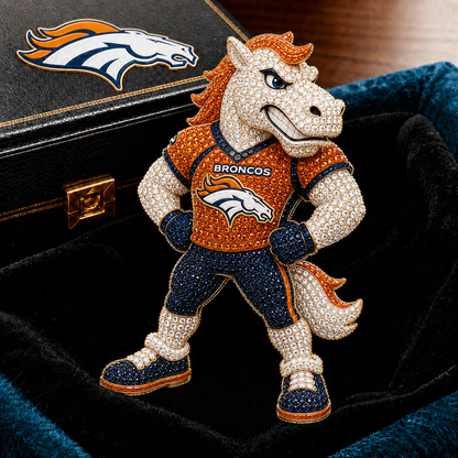 Premium NFL DB Luxury Sculptural Brooch