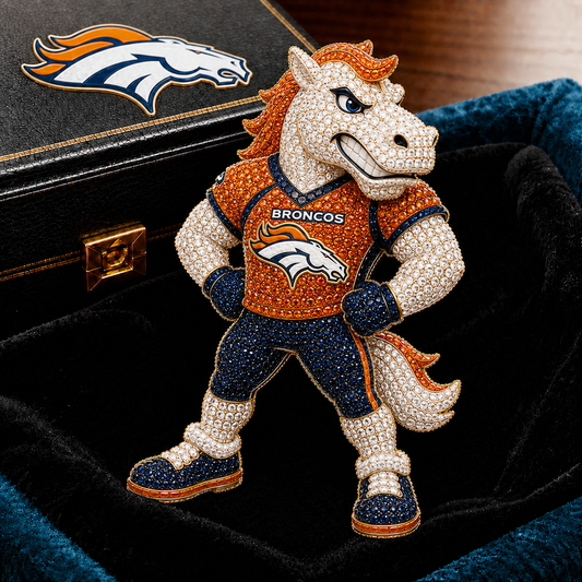 Premium NFL DB Luxury Sculptural Brooch
