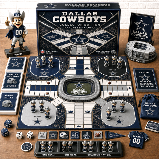 Premium NFL DC Collector’s Edition Parcheesi Board Game