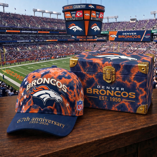 Premium NFL DEN Anniversary Pride Cap