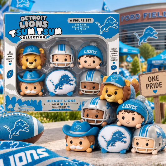 Premium NFL DET Tsum Tsum Collector Set