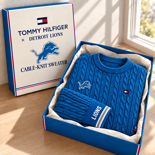Premium NFL DL Cable Knit Sweater