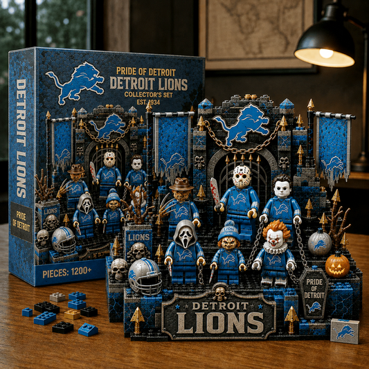 Premium NFL DL Halloween Building Block Collector’s Set
