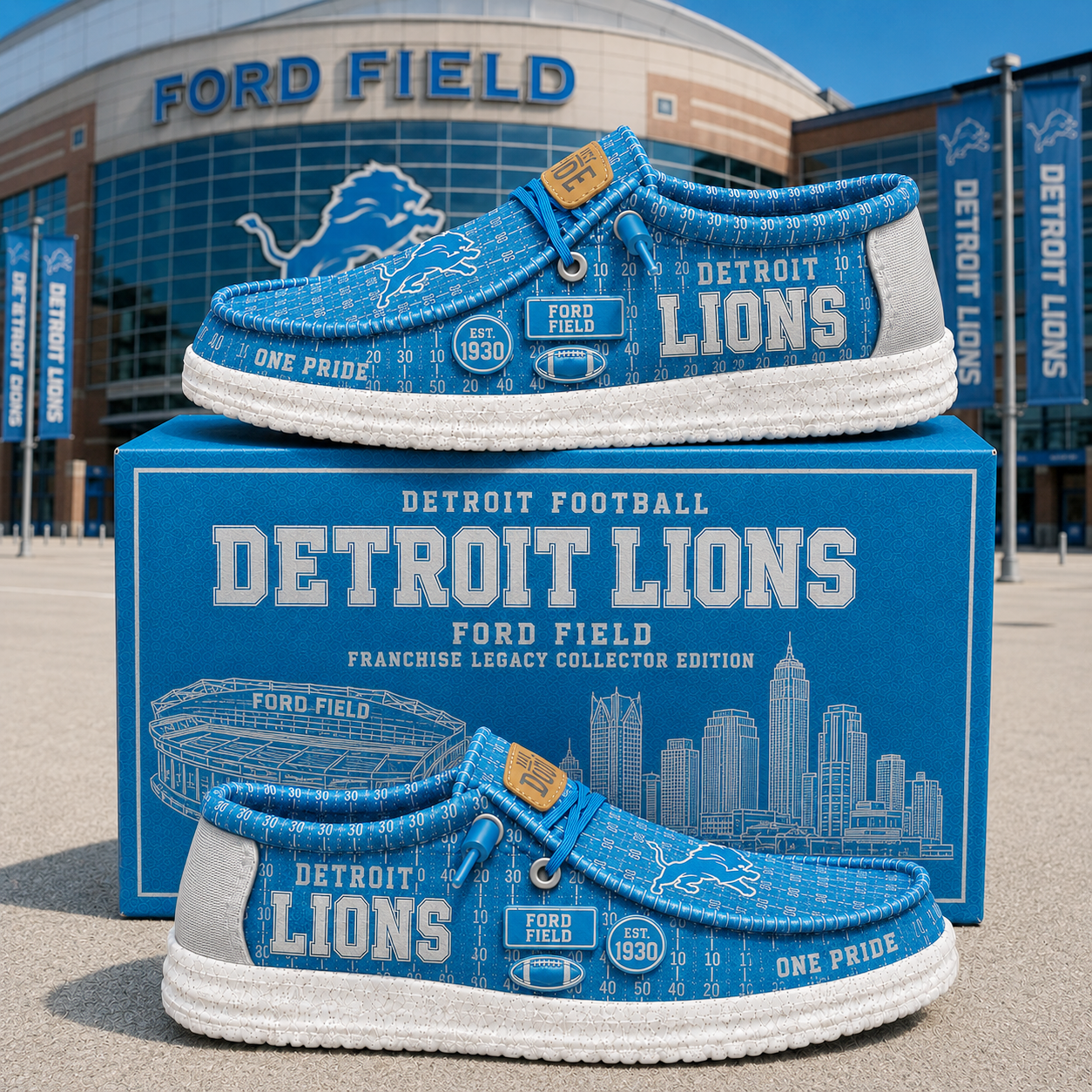 Premium NFL DL Heritage Loafer Shoes