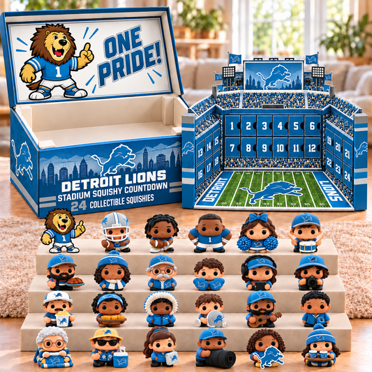 Premium NFL DL Stadium Squishy Advent Calendar V8