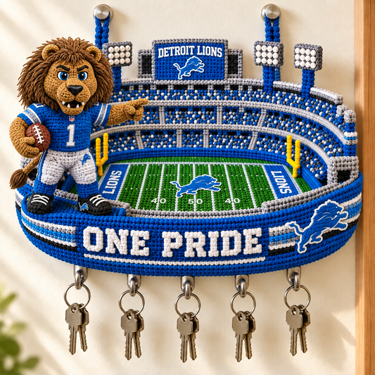 Premium NFL DL Wall Mounted Key Holder