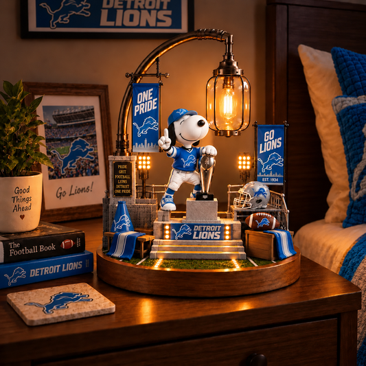 Premium NFL DL x SNP Themed Bedside Lamp